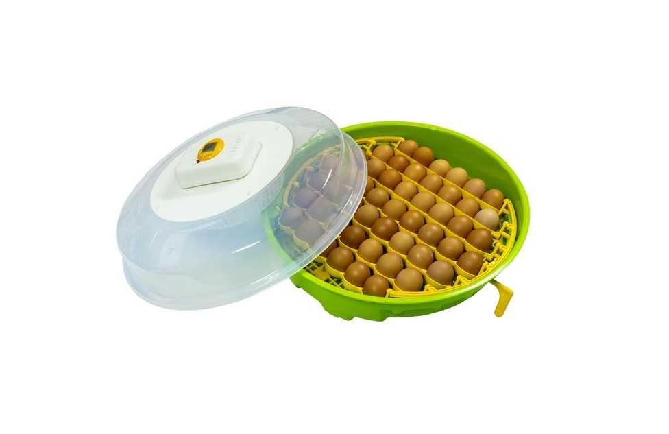 Incubator Clocitoare 51 Oua Pui Gaina Dispozitiv Intoarcere Temp Umid