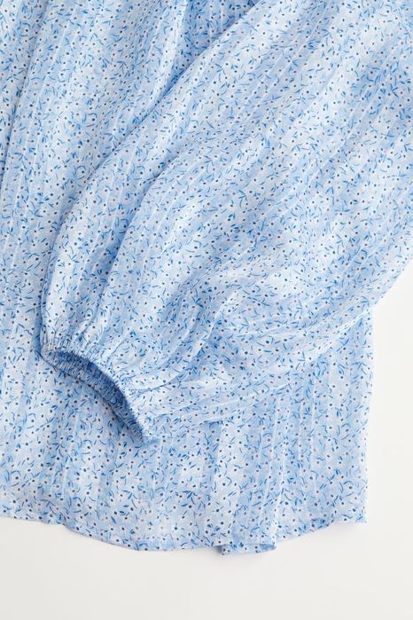 H&M Блузка с завязками на воротнике