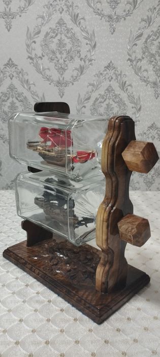 Butulka ichida kema 2 etajli