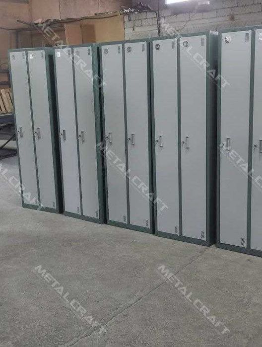 Металлический шкаф для одежды ШРМ-2