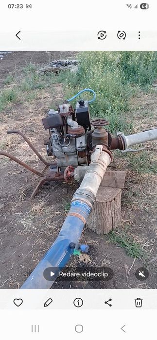 Vând motopompa de irigat