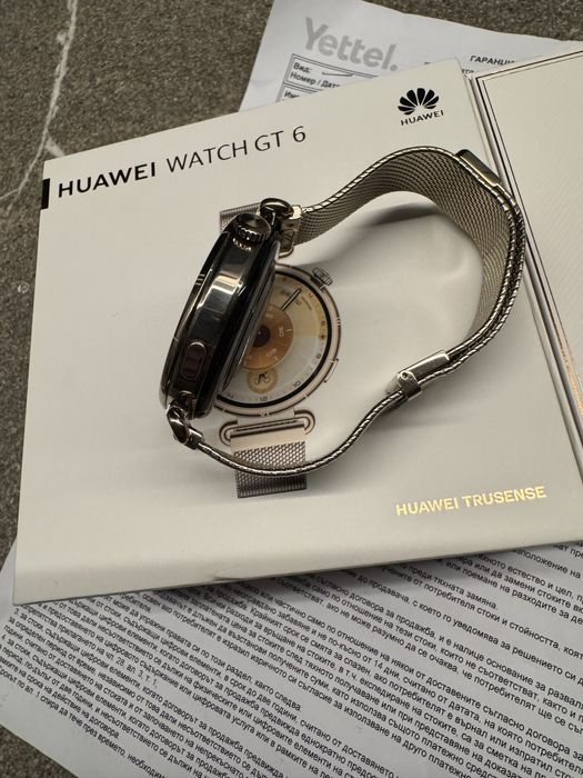 НОВ! Huawei Watch GT 6 41mm Milanese - 24м. Гаранция