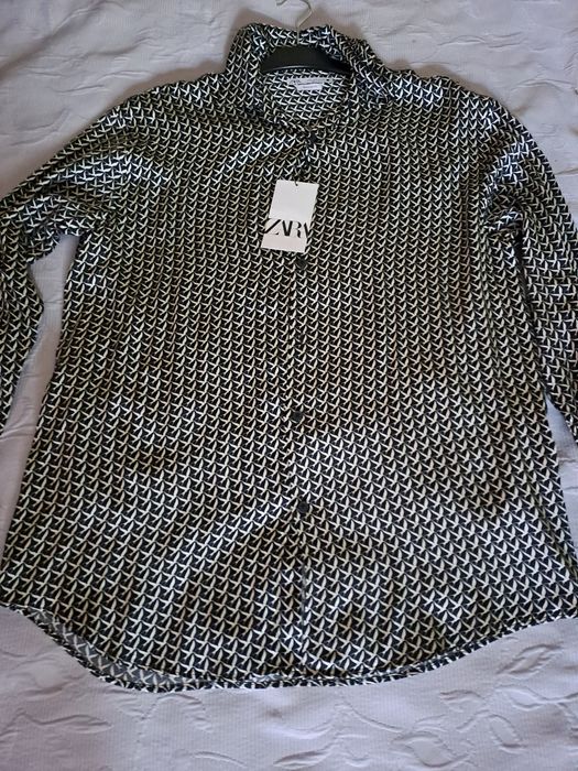 Camasa Zara Satinata premuium,model Balmain,L 42