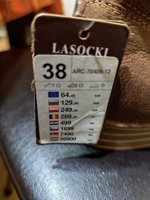 Gheata de primăvară nr.38 ,noi nouțe cu eticheta