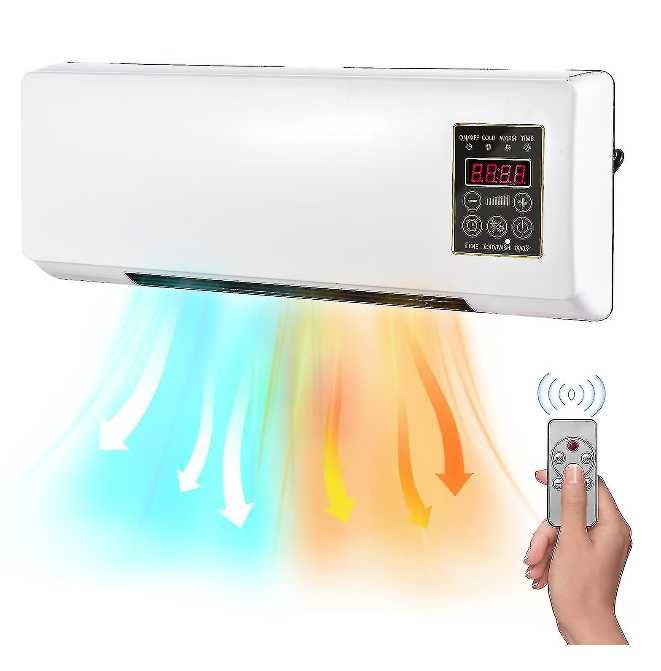 Aeroterma cu ventilator Rece/Cald 16 - 40 grade 1800W telecomanda