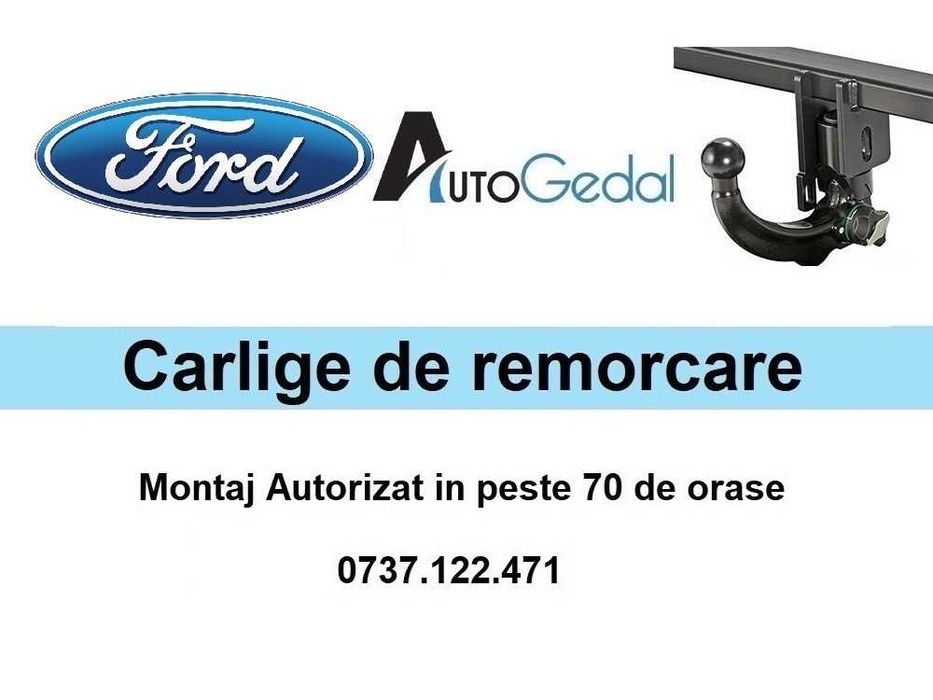 Carlig Remorcare FORD B-Max - Omologat RAR si EU - 5 ani Garantie