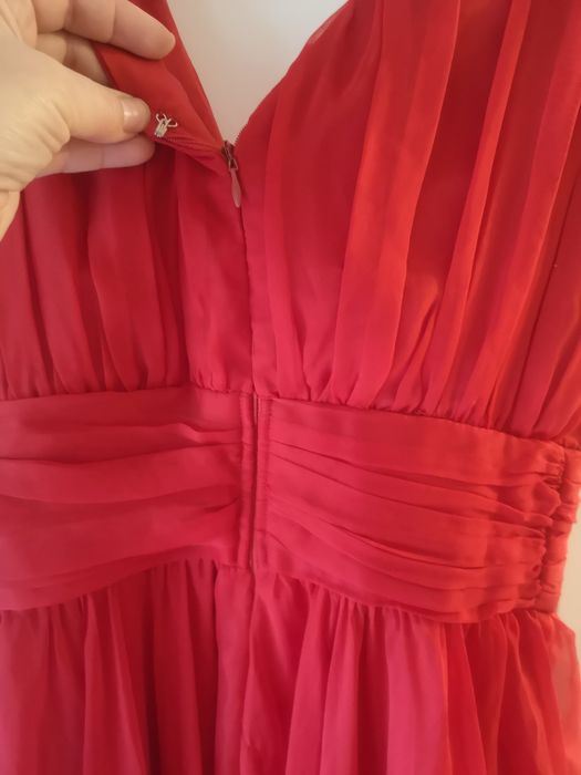 Rochie superba lunga roșie