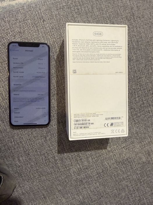Iphone X 64 GB in cutie