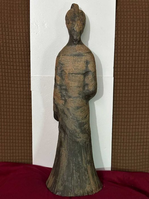 STATUETA CERAMICA - Autor : IDA ERDOS-MEISINGER - 1950 -Germania -42cm