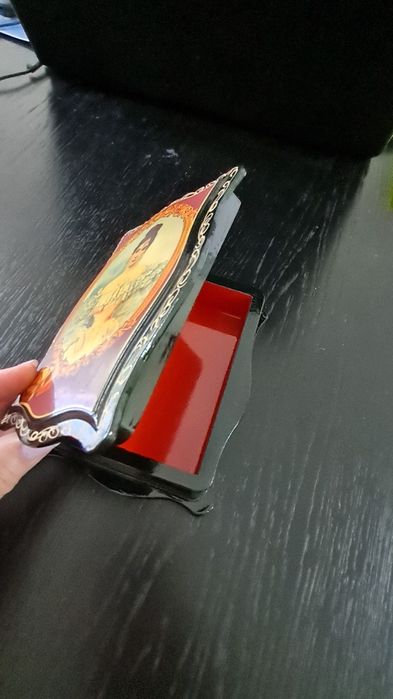 Шкатулка российская глянцевая