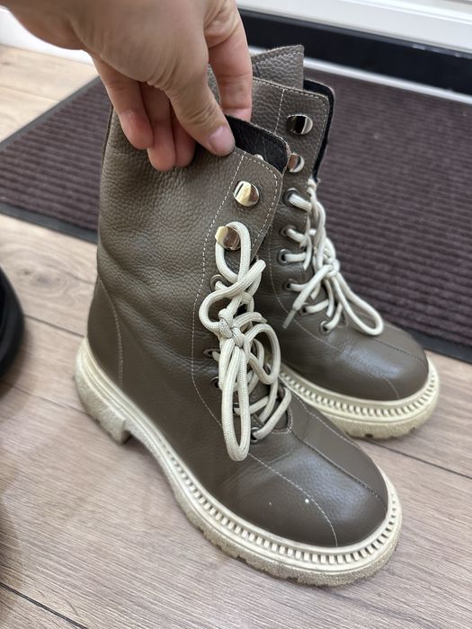 Сапоги зимние нат. кожа