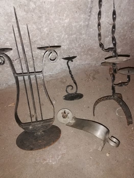 Газена лампа чисто нова руска.. Стойка за свещи нови