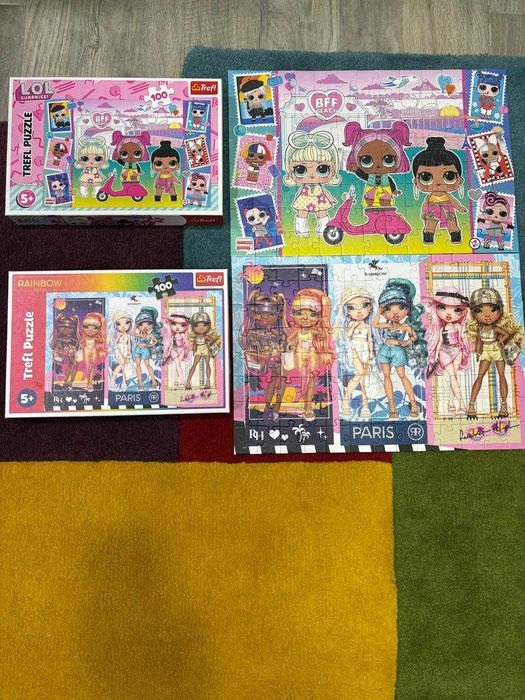 Pachet 28 buc x Puzzle diverse modele pentru 3 - 6 ani+