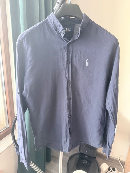 Риза Polo Ralph синя