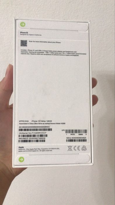 iPhone 15 базовый