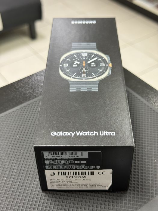 SAMSUNG Watch Ultra 47mm,Titanium Silver,LTE (SM-L705F) *ЧистоНов*