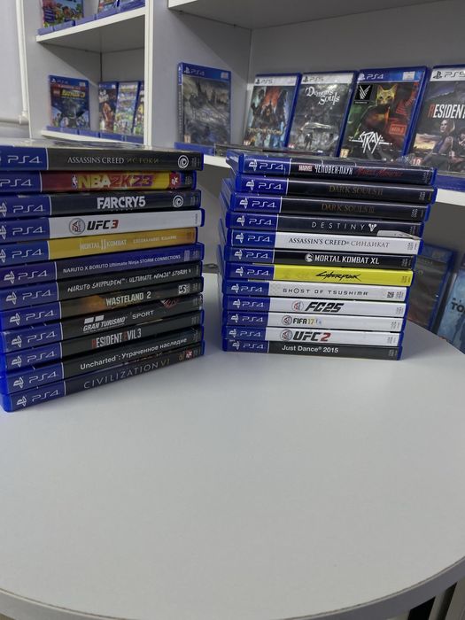 Не новые диски на PS4