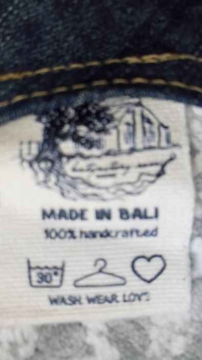 Фартук джинсовый профессиональный