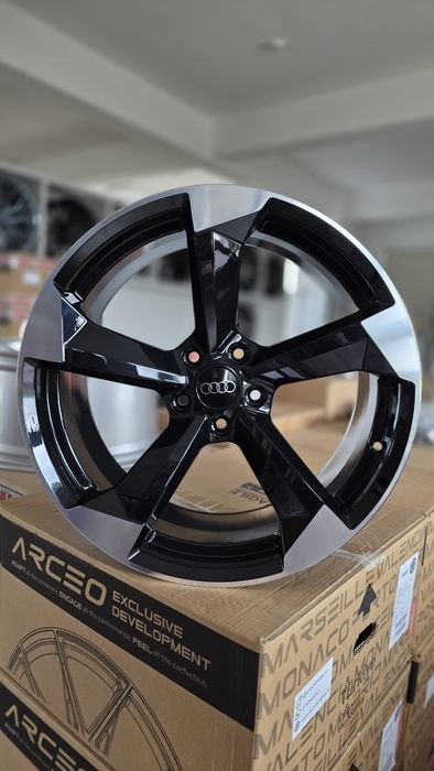 Jante  concave R19 Audi stil RS6 v2 pentru A3 A4 A5 A6 A7 A8 Q4 Q3 Q5 Q7 Q8