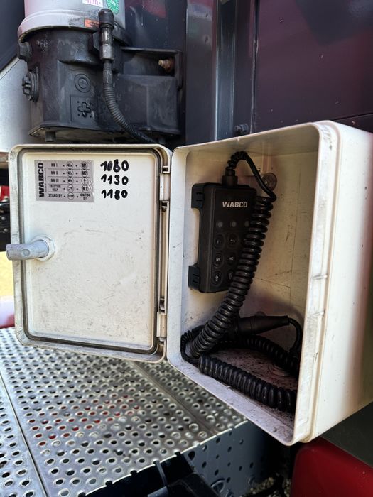 VARIANTE / Trailer agabaritic MEUSBURGER MPG-1 - axa viratoare