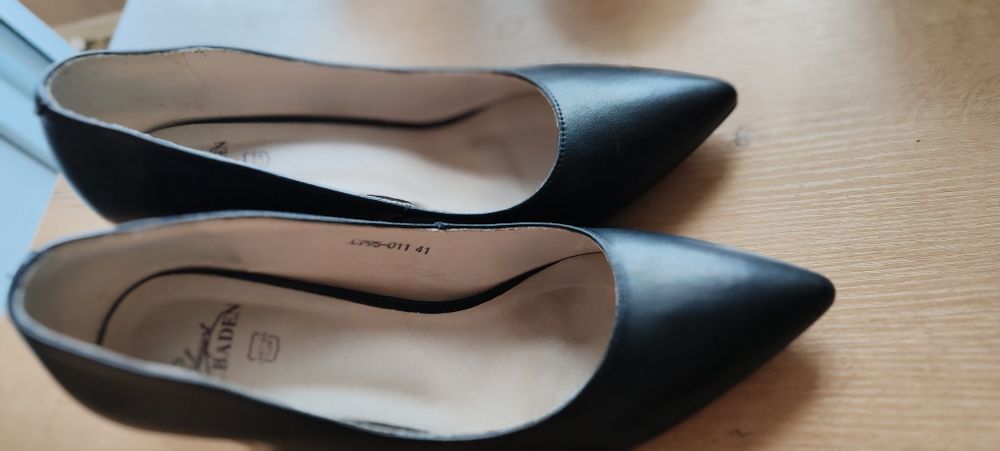 Туфли кожаные женские