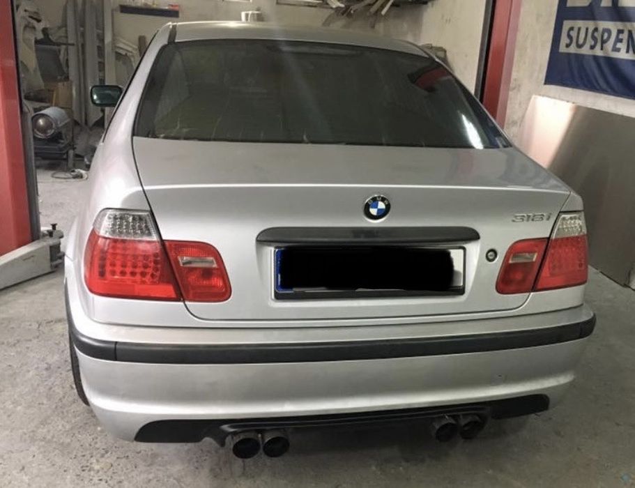 Difuzor Evacuare Dubla M3 CSL Look Bmw E46 M Pachet
