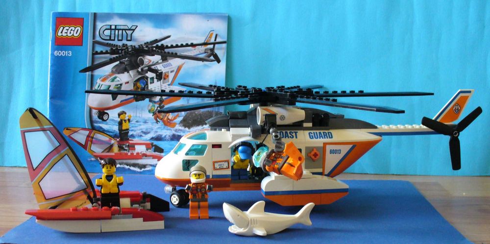 LEGO® City “Coast Guard" Брегова охрана модели 60013, 60012 и 60011