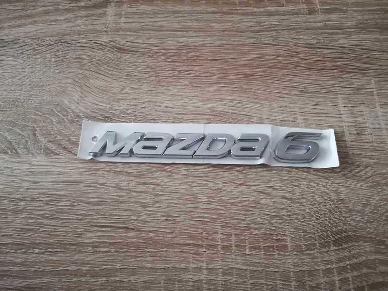 Надпис емблема Мазда Mazda 6 нов стил