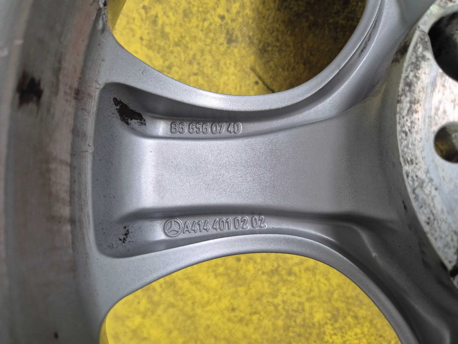 4 Jante Aliaj 5x112 16'' OEM Mercedes Vaneo W414 / A-Class / B-Class 5.5J ET 42 ! SUPER PRET !