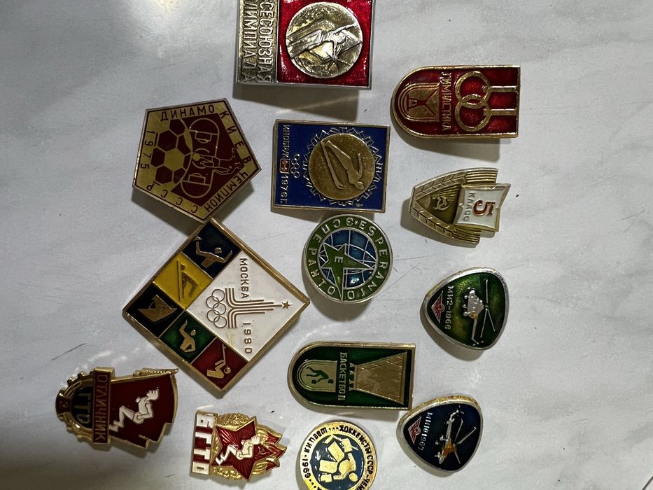 Значки советские