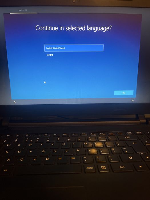 Laptop Lenovo 15.6” Windows 10 proaspat instalat. Scoala/Office
