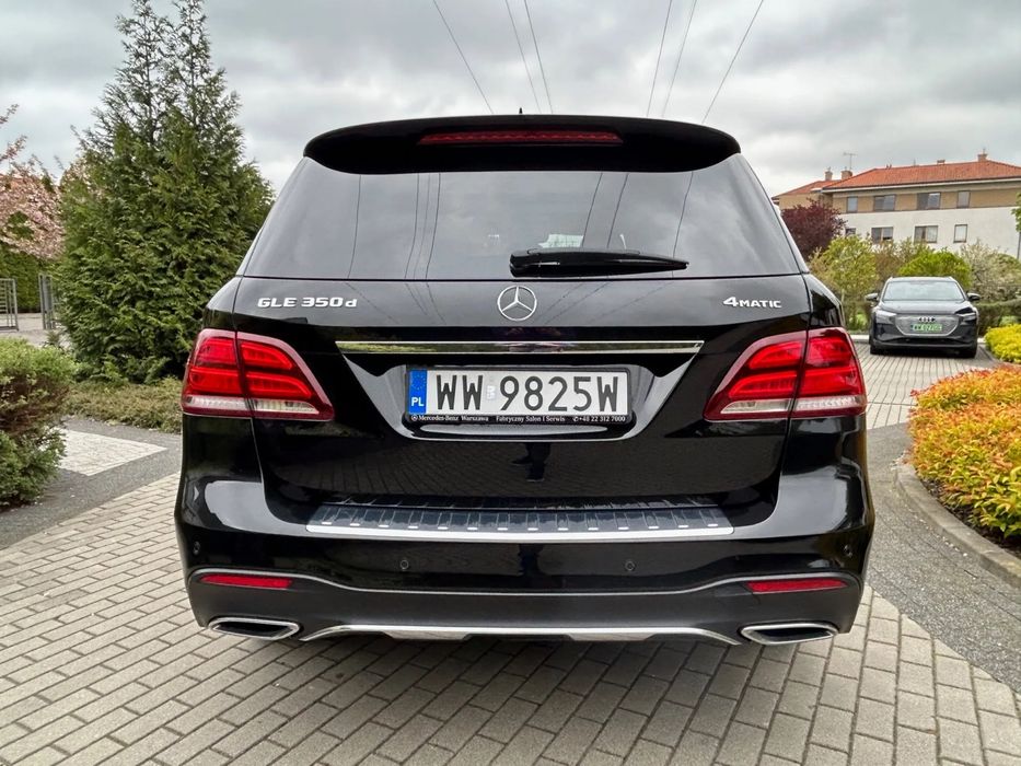 Mercedes GLE350d на части