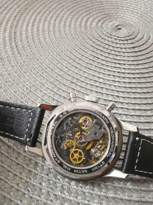 Ceas Mecanic Cronograf Panda!