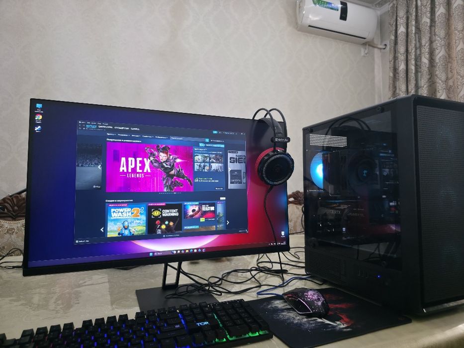 Gaming PC i5-14600KF | RTX 4060 8GB | 16GB DDR5 | REDMi 27" 180Hz