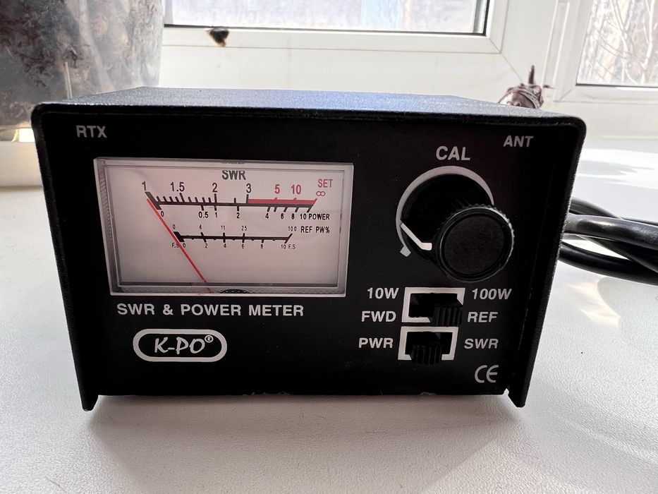 Измеритель КСВ (КСВ-метр) K-PO