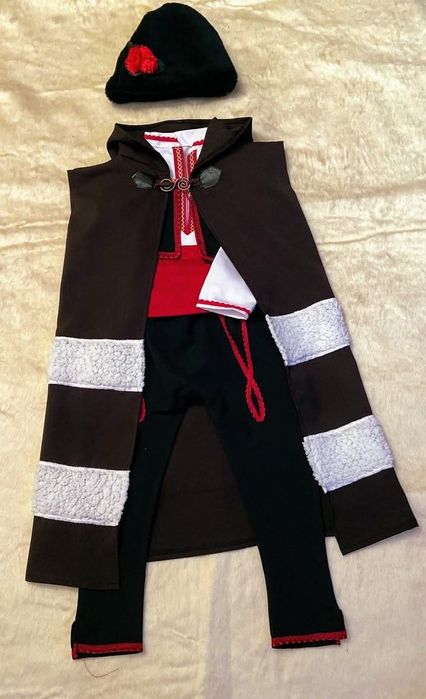 Бюджетна народна носия за момче-от 68 до 152р-време за коледуване