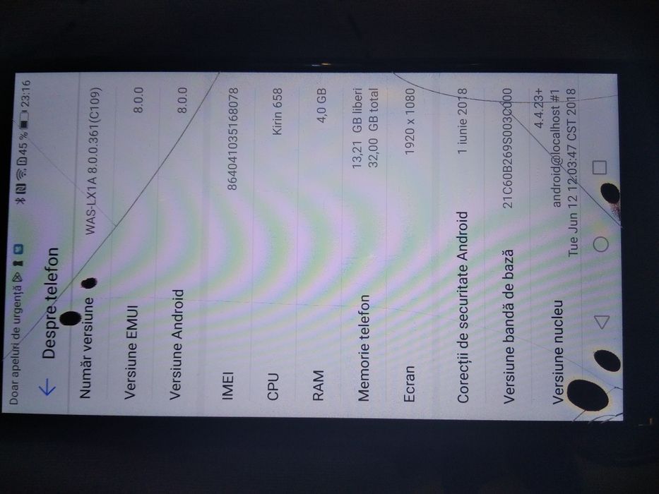 Doua telefoane  Huawei functionale