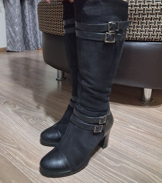 Сапоги женские натуральные