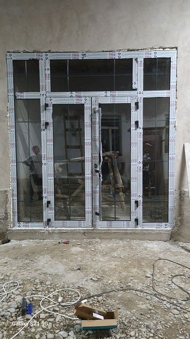 Пластиковые окна двери витражы