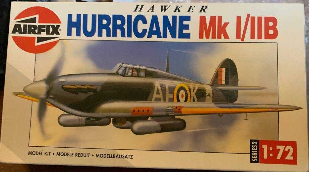Сборная модель самолета Хокер Харрикейн (AIRFIX, 1:72)