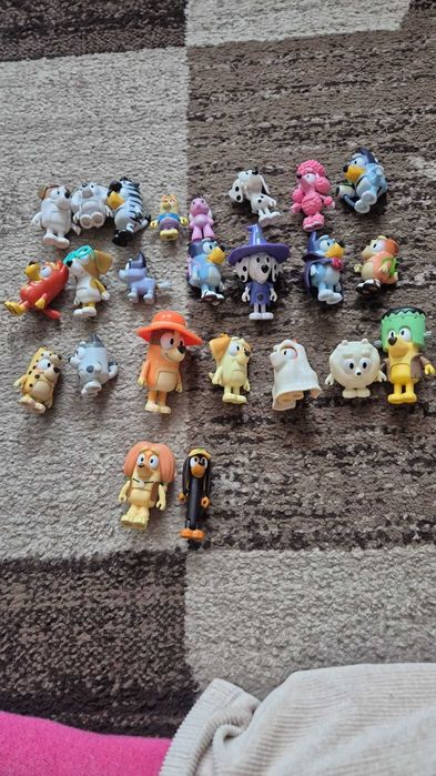 Figurine desenele BLUEY originale cumparate de la Noriel IMPECABILE !