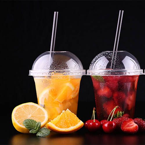 Стаканы с купльной крышкой для напитков