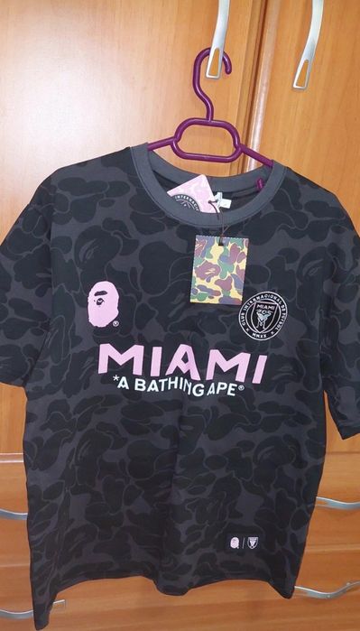 Tricou bape x inter miami