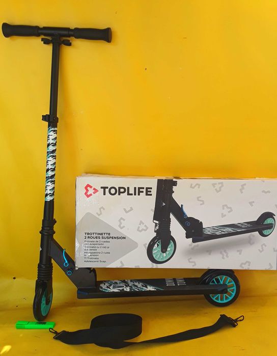 Trotineta pliabila cu amortizor fata NOUĂ - 130 Lei