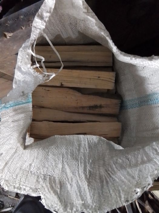 Продам дрова в мешках нарубленные