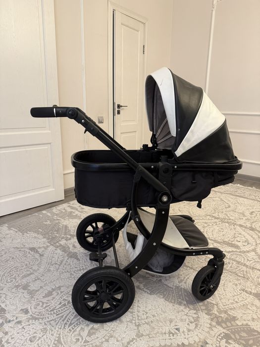 Коляска, эко кожа