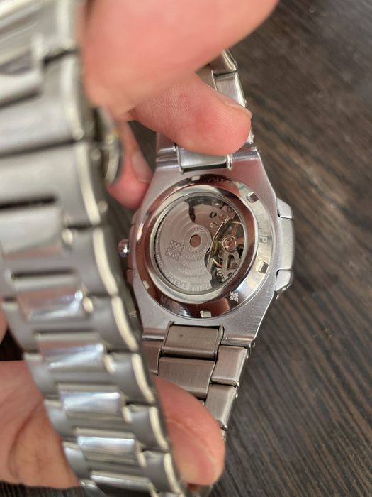 Часы наручные Nautilus, сталь, синий циферблат