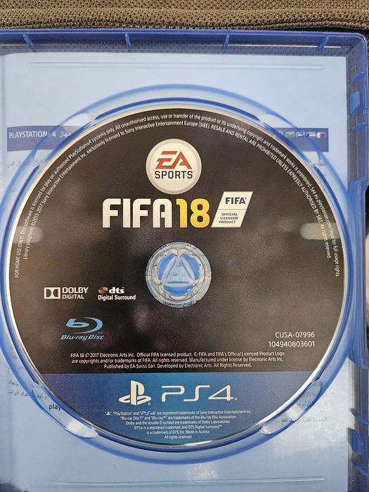 FIFA18 за PlayStation 4