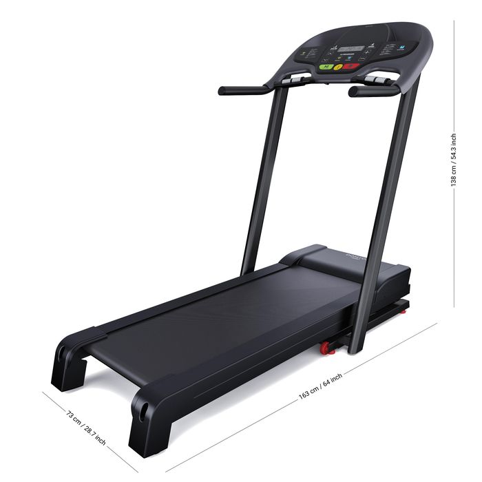 Bandă de alergat T520b 13km/h, garanție - produs resigilat Decathlon