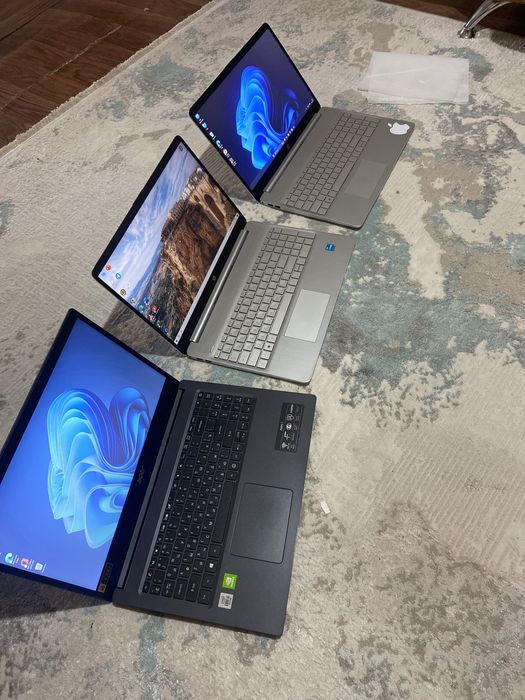 Acer Core i5, Hp 11 gen,Ryzen SSD 500